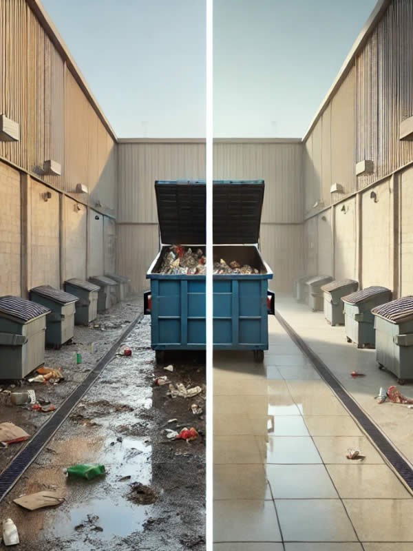 Dumpster Pad Cleaning Services IN